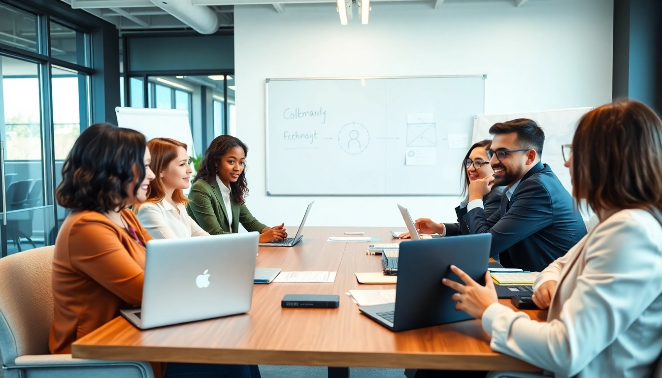 Créez votre societe commerciale avec des professionnels en réunion collaborative.