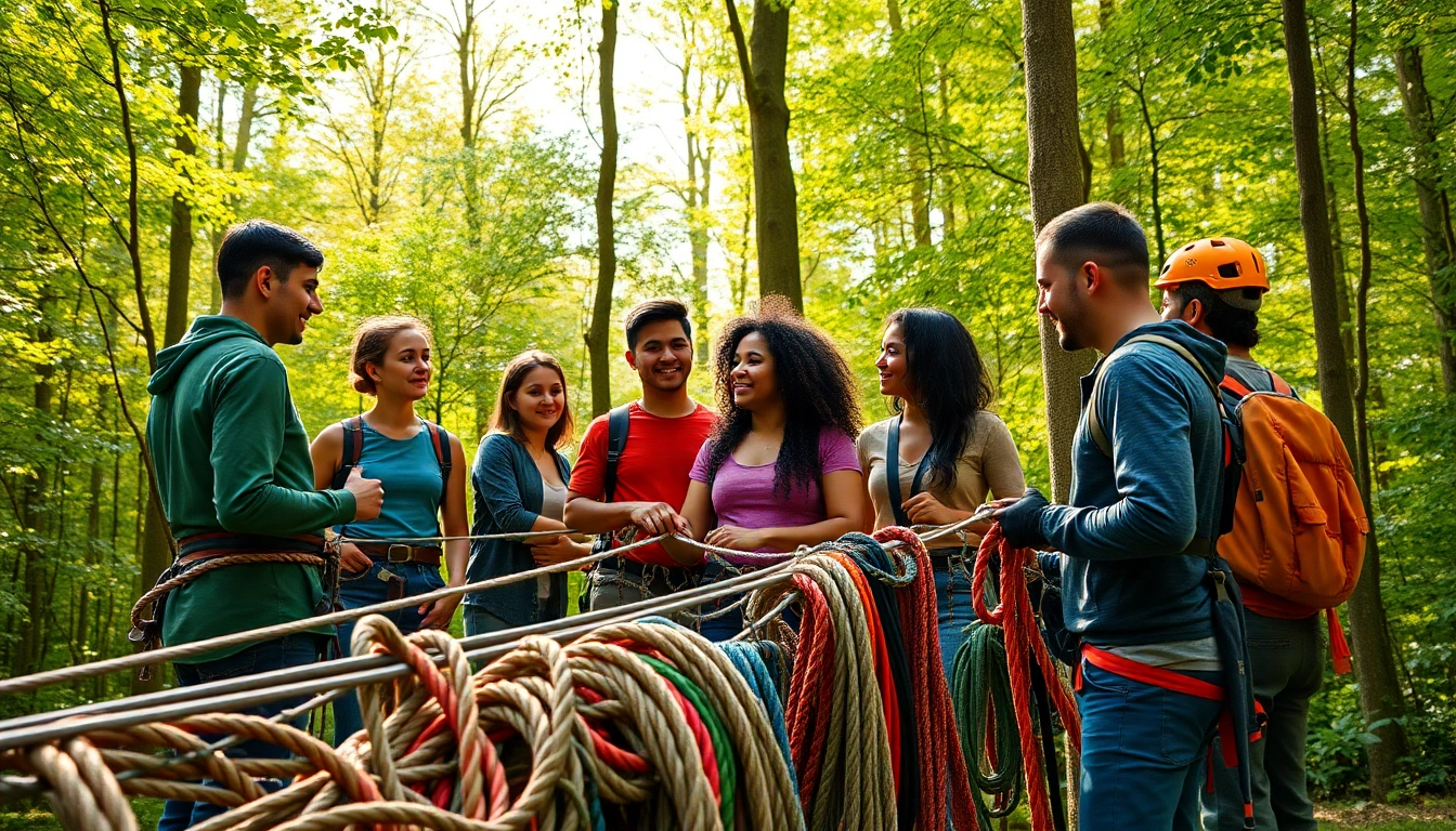 Experience teamwork and adventure with www.sudswild.com in a vibrant outdoor setting.