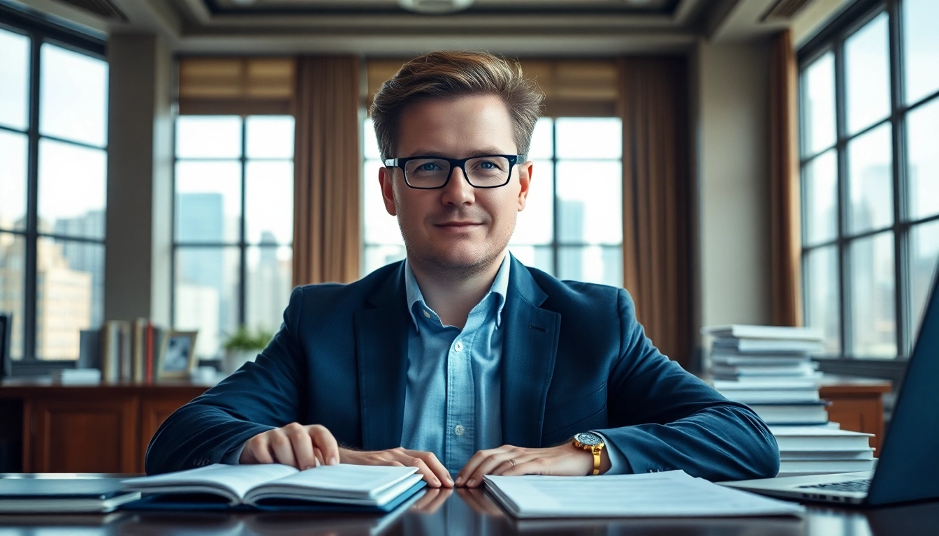 J.D. Vance showcases his achievements and success in a professional environment, emphasizing jd vance net worth.