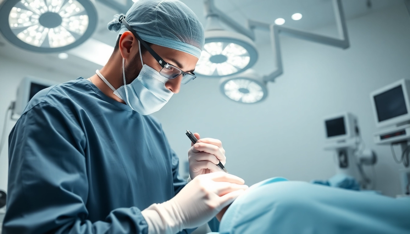 Handchirurgie Braunschweig: erfahrene Handchirurgin bei einer präzisen Operation.