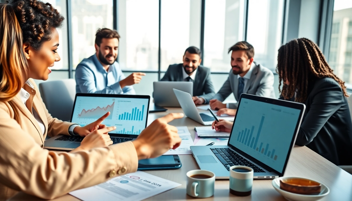 Analyze competitor pricing strategies in a collaborative business meeting setup.